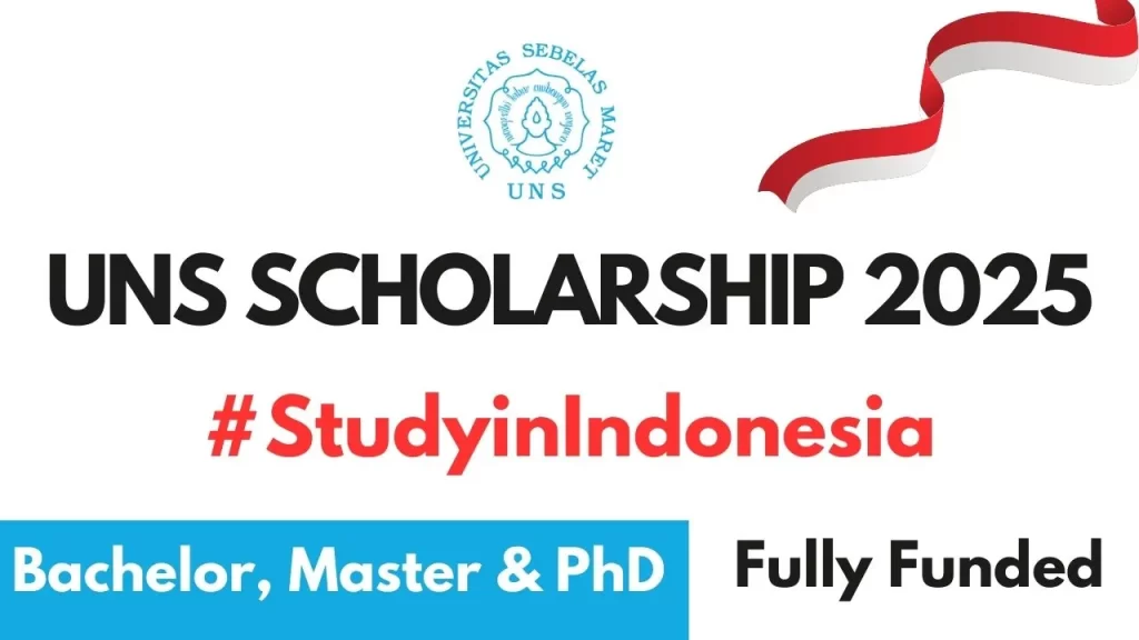 UNS Scholarship in Indonesia 2025 for International Students