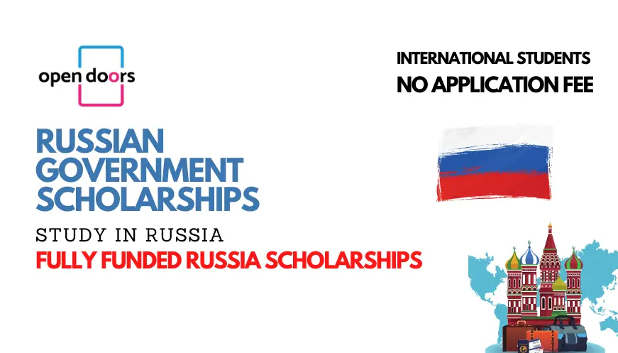 Russian Government Scholarship 2025 [Fully Funded] – Study in Russia