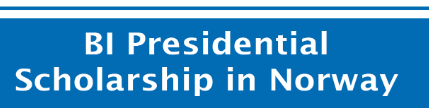 BI Presidential Scholarship 2025 in Norway