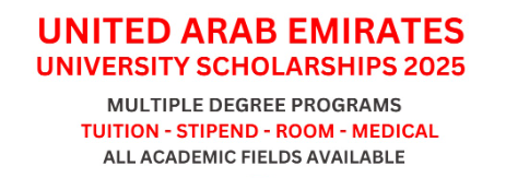 United Arab Emirates University Scholarships 2025 in UAE