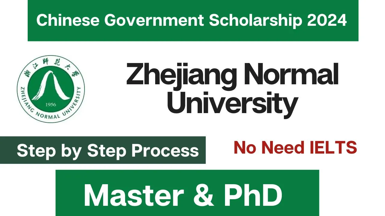 Zhejiang Normal University Chinese Government Scholarship 2025