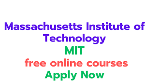 MIT University Free Online Courses 2025